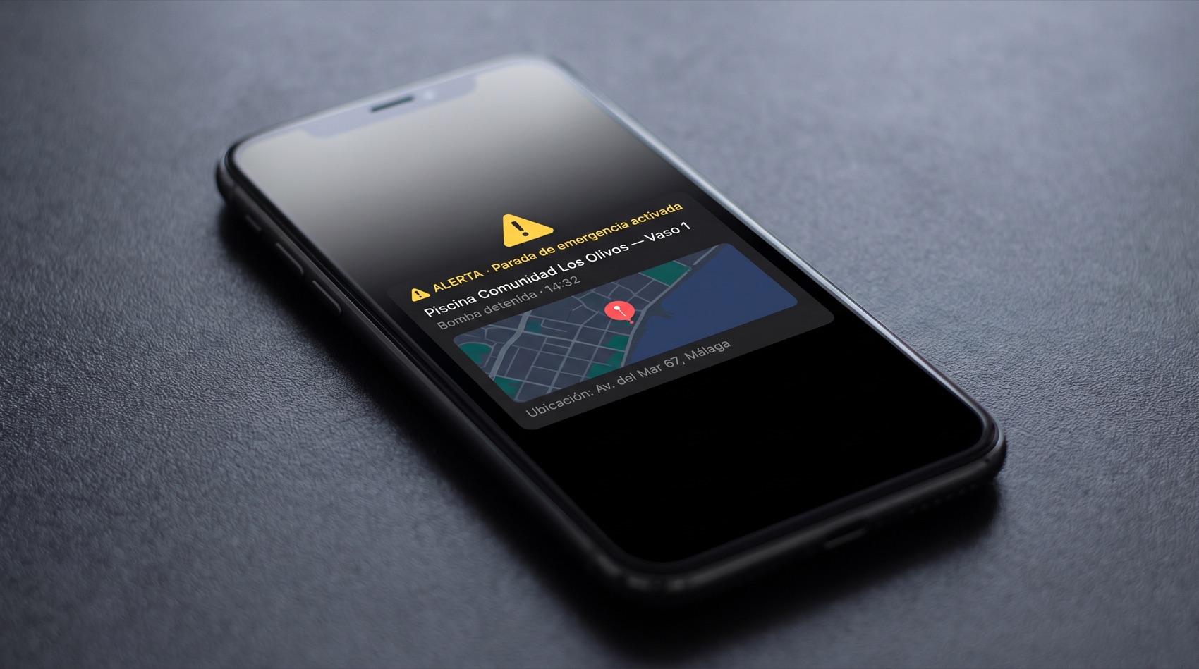 Aviso de emergencia en el móvil